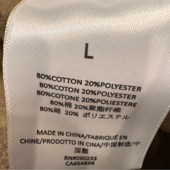 Fear of God Essentials Men’s Hoodie Color Wood Size Large NWT - Picture 8 of 10